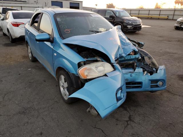 Photo 4 from auction – 2007 CHEVROLET AVEO BASE with VIN KL1TD56617B144737