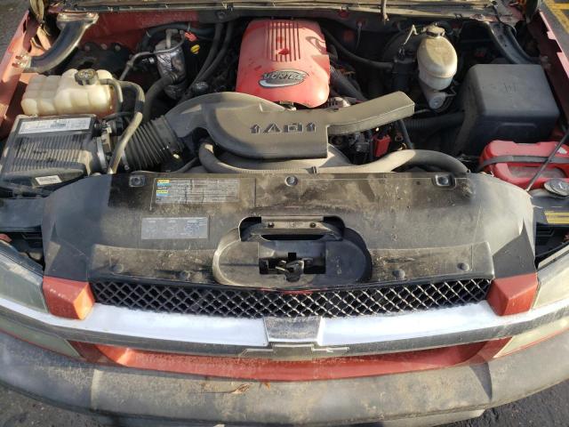 Photo 11 from auction – 2003 CHEVROLET AVALANCHE with VIN 3GNEK13TX3G149423