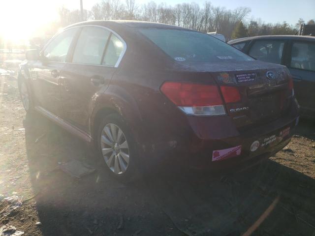 Photo 2 from auction – 2010 SUBARU LEGACY 2.5 with VIN 4S3BMCK65A3233310