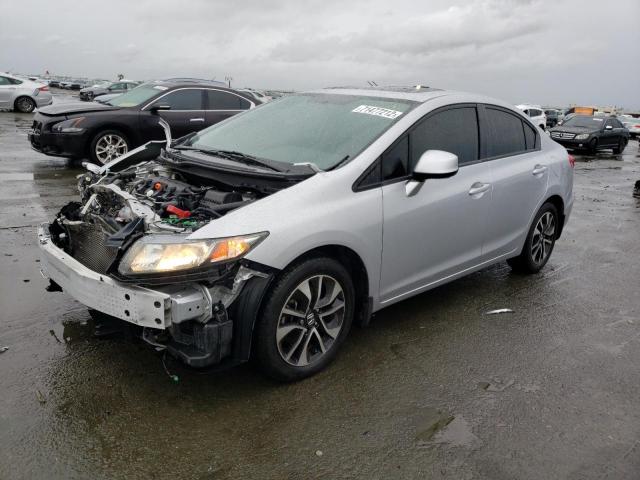 HONDA CIVIC EXL 2013 with VIN 19XFB2F91DE238295 - Photo from auction