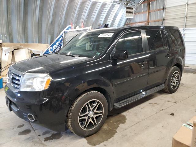 HONDA PILOT EXL 2013 with VIN 5FNYF4H51DB011380 - Photo from auction
