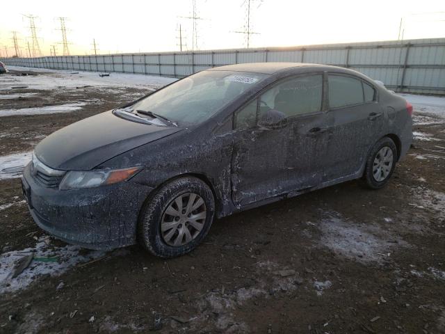 HONDA CIVIC LX 2012 with VIN 19XFB2F52CE024752 - Photo from auction