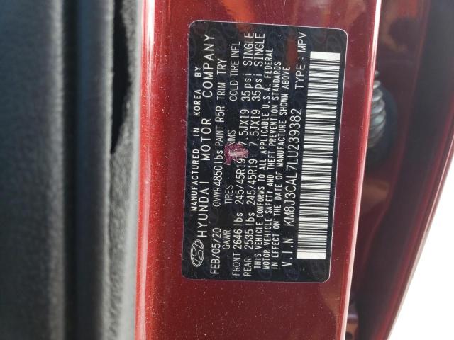 Photo 14 from auction – 2020 HYUNDAI TUCSON LIM with VIN KM8J3CAL7LU239382