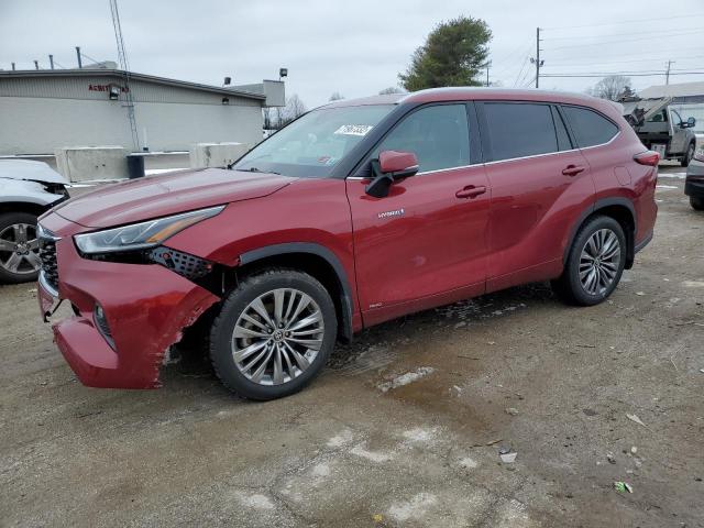 TOYOTA HIGHLANDER 2020 with VIN 5TDEBRCH7LS011116 - Photo from auction