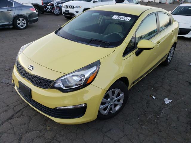 KIA RIO LX 2016 with VIN KNADM4A35G6561627 - Photo from auction