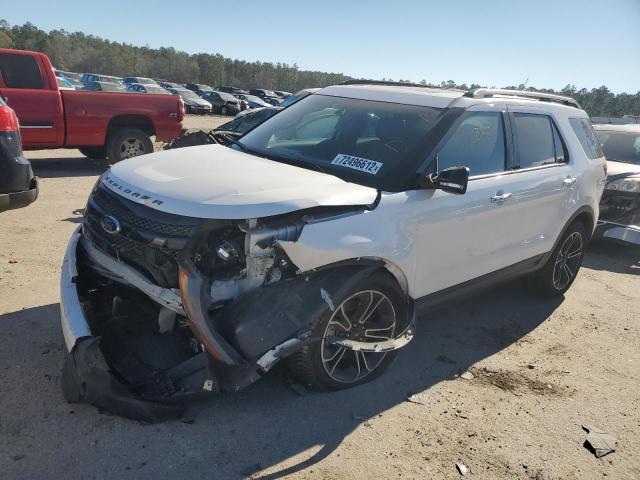 FORD EXPLORER S 2014 with VIN 1FM5K8GT4EGC44498 - Photo from auction