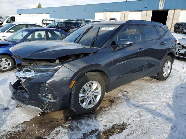 CHEVROLET BLAZER 2LT 2022 with VIN 3GNKBCR43NS231329 - Photo from auction