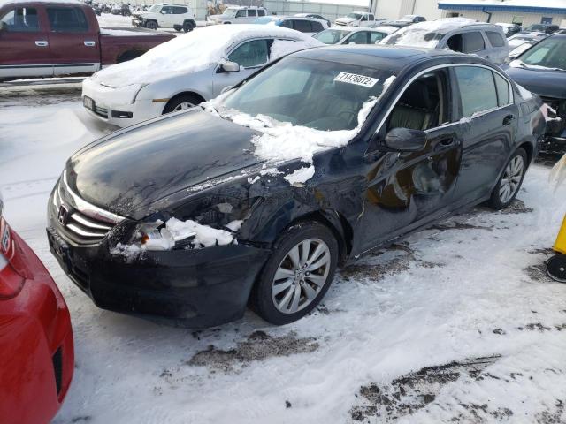 HONDA ACCORD EXL 2011 with VIN 1HGCP2F86BA024366 - Photo from auction