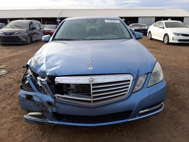Photo 5 from auction – 2011 MERCEDES-BENZ E 350 BLUE with VIN WDDHF2EB6BA422199