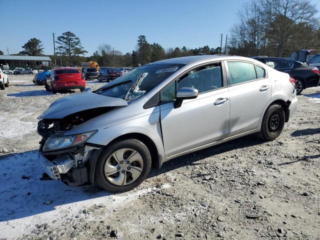 HONDA CIVIC LX 2015 with VIN 19XFB2F58FE009564 - Photo from auction