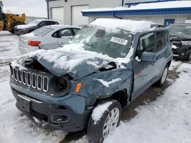 JEEP RENEGADE L 2018 with VIN ZACCJBBB9JPH46365 - Photo from auction