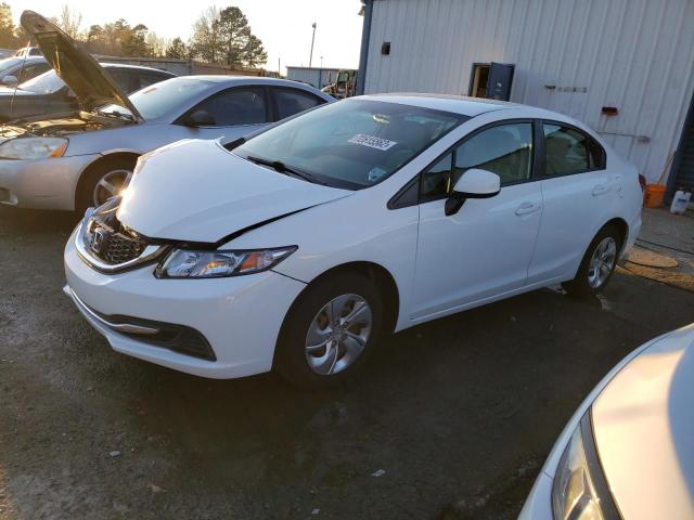 HONDA CIVIC LX 2013 with VIN 2HGFB2F58DH300780 - Photo from auction