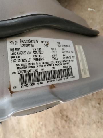 Photo 14 from auction – 2004 CHRYSLER PACIFICA with VIN 2C8GF68414R181403