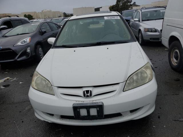 Photo 5 from auction – 2005 HONDA CIVIC EX with VIN 2HGES26755H546541