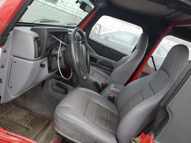 Photo 7 from auction – 1998 JEEP WRANGLER / with VIN 1J4FY29P3WP779189