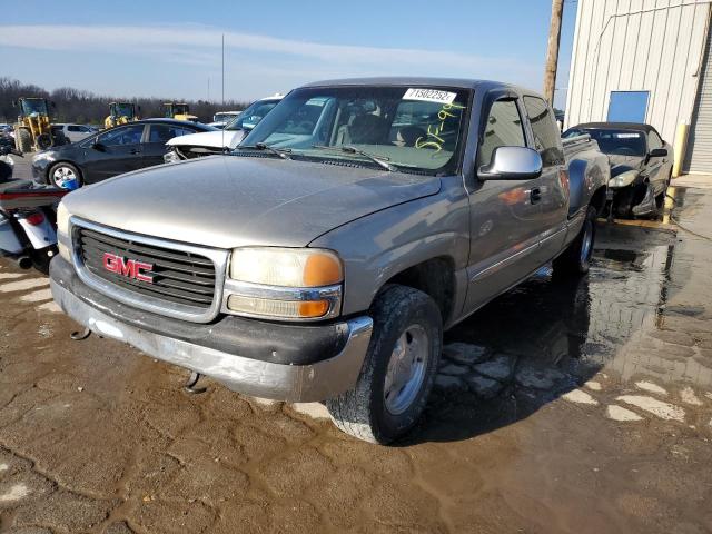 GMC NEW SIERRA 1999 with VIN 2GTEK19T7X1552094 - Photo from auction