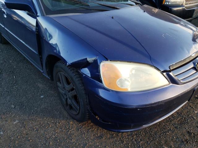Photo 9 from auction – 2002 HONDA CIVIC EX with VIN 2HGES26762H580273