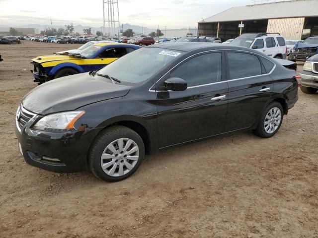 NISSAN SENTRA S 2013 with VIN 1N4AB7AP1DN902223 - Photo from auction