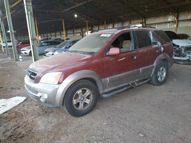 KIA SORENTO EX 2005 with VIN KNDJD733955501065 - Photo from auction