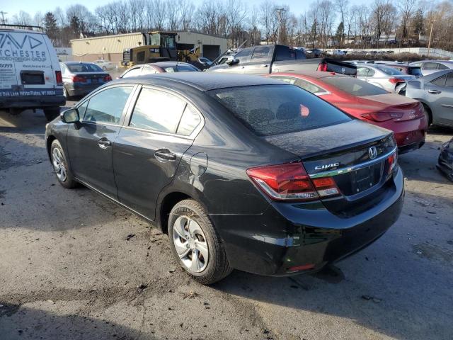 Photo 2 from auction – 2014 HONDA CIVIC LX with VIN 2HGFB2F57EH549203