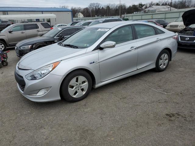 HYUNDAI SONATA HYB 2012 with VIN KMHEC4A41CA029491 - Photo from auction