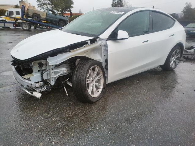 TESLA MODEL Y 2021 with VIN 5YJYGDEE8MF273799 - Photo from auction