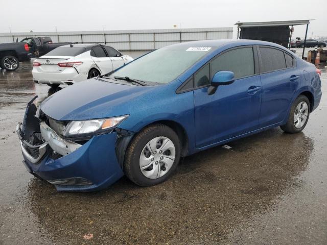 HONDA CIVIC LX 2013 with VIN 19XFB2F52DE257712 - Photo from auction