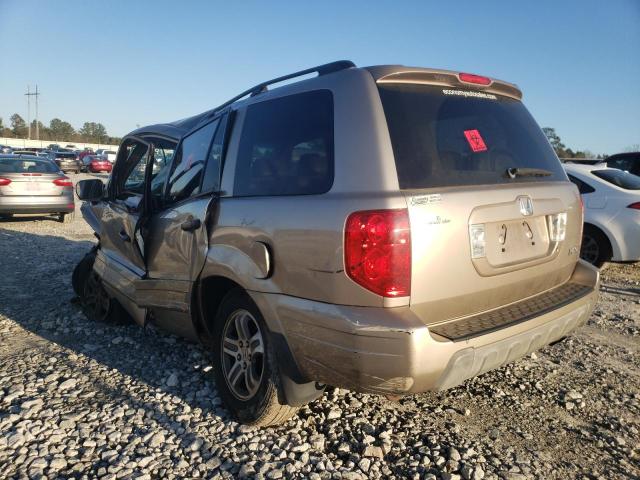 Photo 2 from auction – 2004 HONDA PILOT EXL with VIN 2HKYF18544H554254