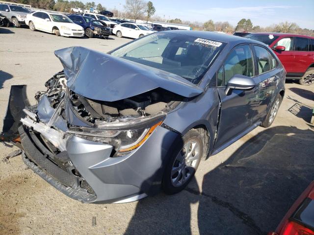 TOYOTA COROLLA LE 2021 with VIN 5YFEPMAE1MP215854 - Photo from auction