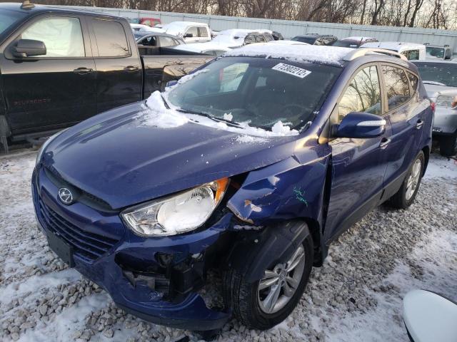 HYUNDAI TUCSON GLS 2013 with VIN KM8JUCAC6DU564992 - Photo from auction