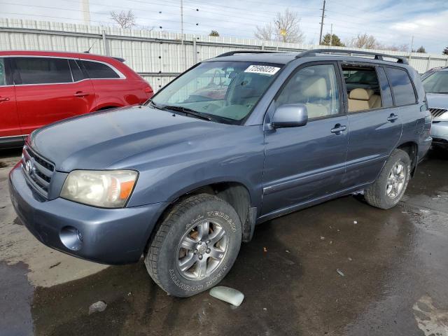 TOYOTA HIGHLANDER 2004 with VIN JTEEP21A340034908 - Photo from auction