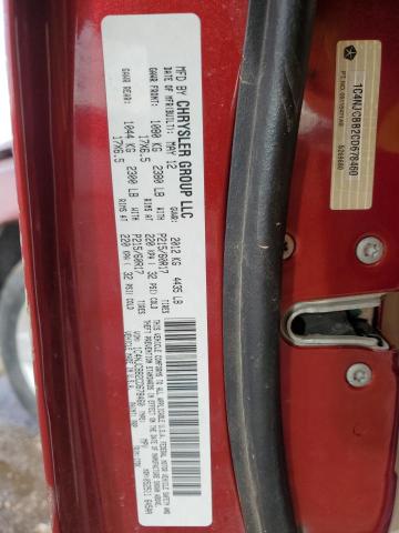 Photo 14 from auction – 2012 JEEP COMPASS SP with VIN 1C4NJCBB2CD678460