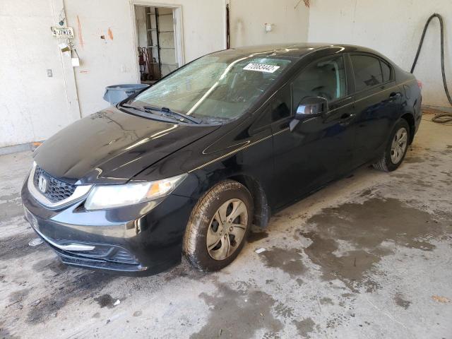 HONDA CIVIC LX 2013 with VIN 19XFB2F51DE092820 - Photo from auction