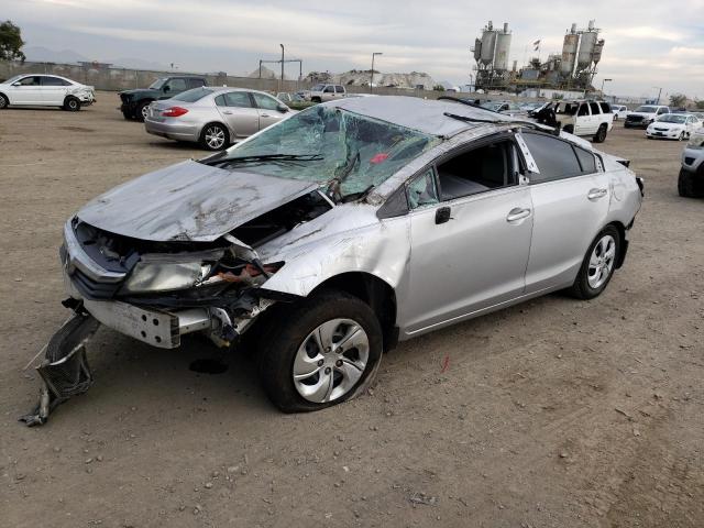 HONDA CIVIC LX 2012 with VIN 19XFB2F55CE089384 - Photo from auction
