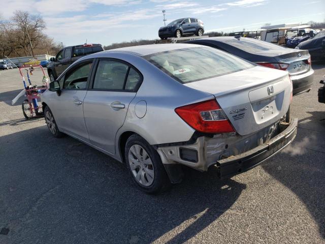 Photo 2 from auction – 2012 HONDA CIVIC LX with VIN 19XFB2F54CE348527