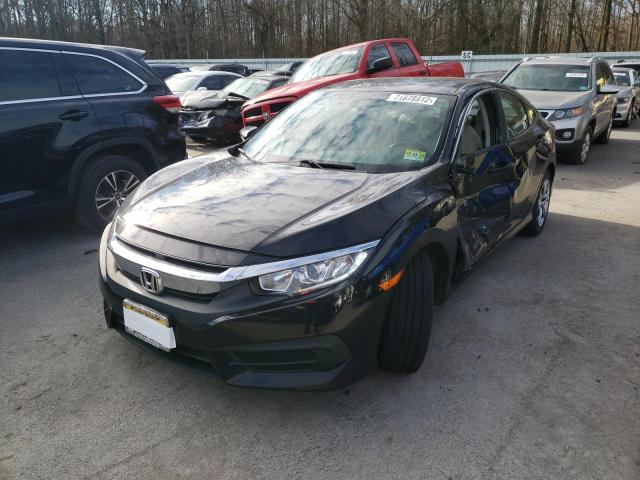 HONDA CIVIC LX 2016 with VIN 2HGFC2F57GH574344 - Photo from auction