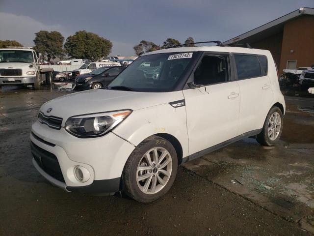 KIA SOUL + 2019 with VIN KNDJP3A57K7008795 - Photo from auction