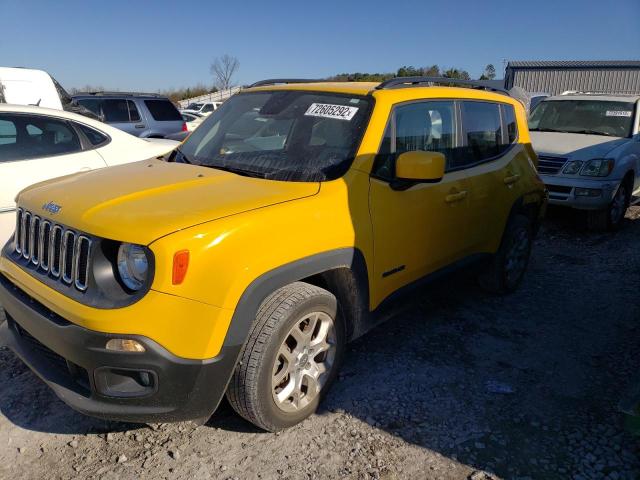 JEEP RENEGADE L 2018 with VIN ZACCJABB0JPH89714 - Photo from auction