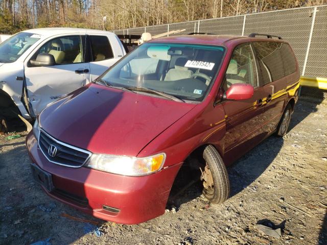 Photo 1 from auction – 2002 HONDA ODYSSEY EX with VIN 5FNRL186X2B052849