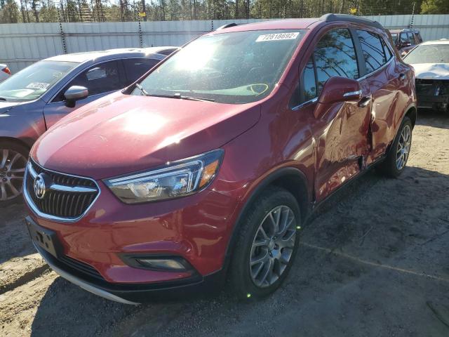 BUICK ENCORE SPO 2018 with VIN KL4CJ2SB3JB585998 - Photo from auction