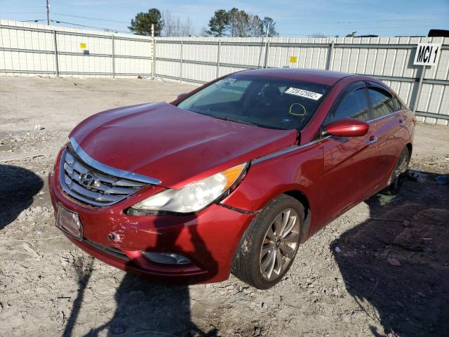 HYUNDAI SONATA SE 2012 with VIN 5NPEC4AC2CH439091 - Photo from auction