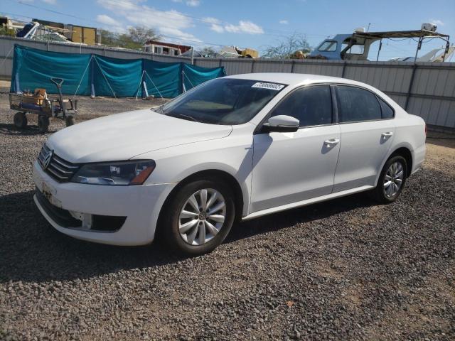 VOLKSWAGEN PASSAT S 2013 with VIN 1VWAP7A36DC144655 - Photo from auction
