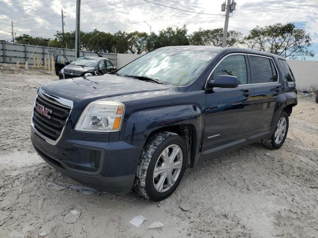 GMC TERRAIN SL 2017 with VIN 2GKALMEK2H6235178 - Photo from auction