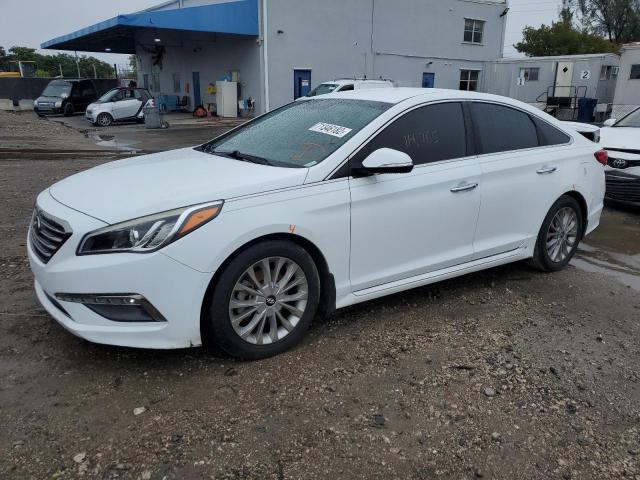 HYUNDAI SONATA SPO 2015 with VIN 5NPE34AF3FH136996 - Photo from auction