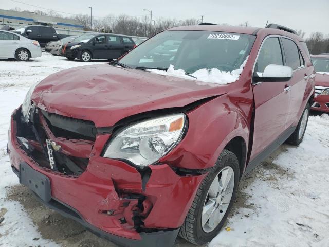 CHEVROLET EQUINOX LT 2014 with VIN 2GNALBEK0E6315436 - Photo from auction