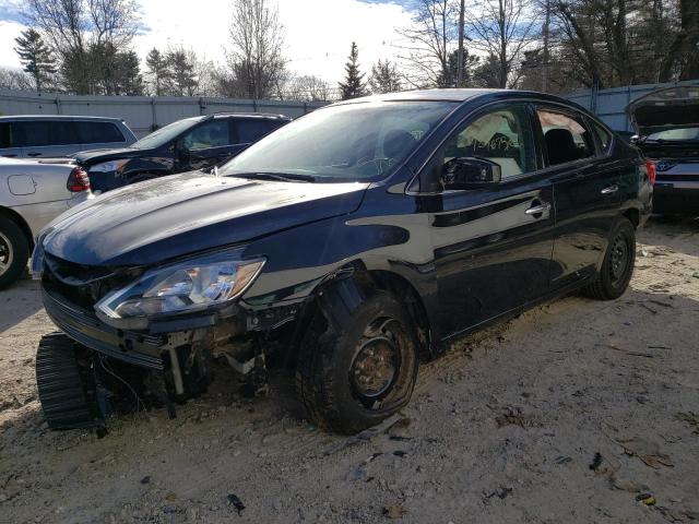 NISSAN SENTRA S 2019 with VIN 3N1AB7AP3KY444570 - Photo from auction