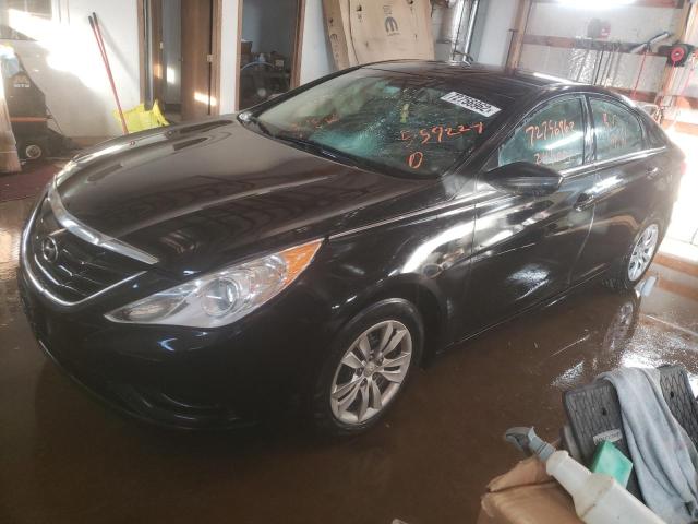 HYUNDAI SONATA GLS 2013 with VIN 5NPEB4AC8DH559224 - Photo from auction