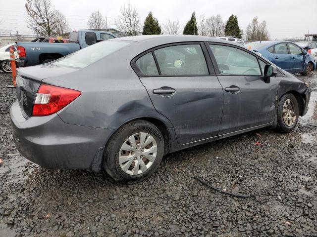 Photo 3 from auction – 2012 HONDA CIVIC LX with VIN 19XFB2F58CE301825