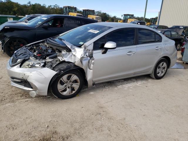 HONDA CIVIC LX 2013 with VIN 19XFB2F51DE000217 - Photo from auction