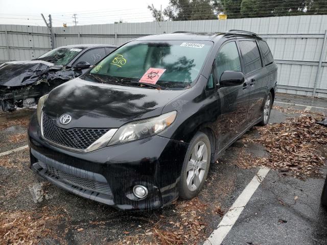 TOYOTA SIENNA SPO 2012 with VIN 5TDXK3DC8CS270707 - Photo from auction